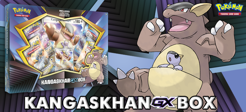 New: Kangaskhan GX Box  Pokemon trading card, Pokemon cards, Pokemon